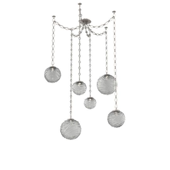 Levi Wilson Gaia 19 Inch Multi Pendant Light by Hammerton Studio