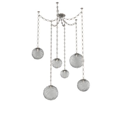 Levi Wilson Gaia 19 Inch Multi Pendant Light by Hammerton Studio
