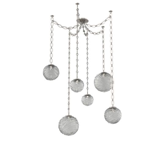 Levi Wilson Gaia 19 Inch Multi Pendant Light by Hammerton Studio