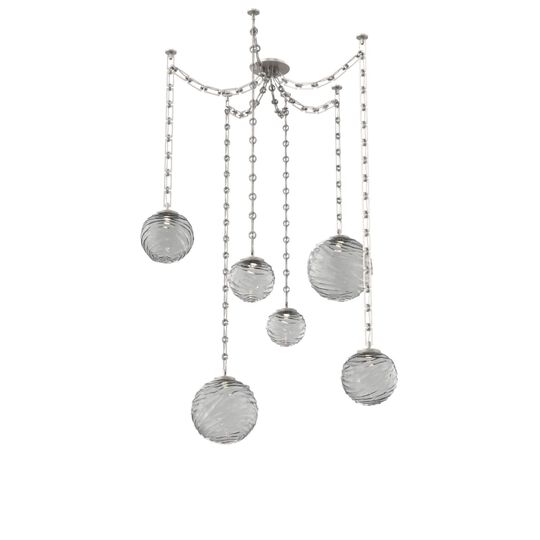 Levi Wilson Gaia 19 Inch Multi Pendant Light by Hammerton Studio