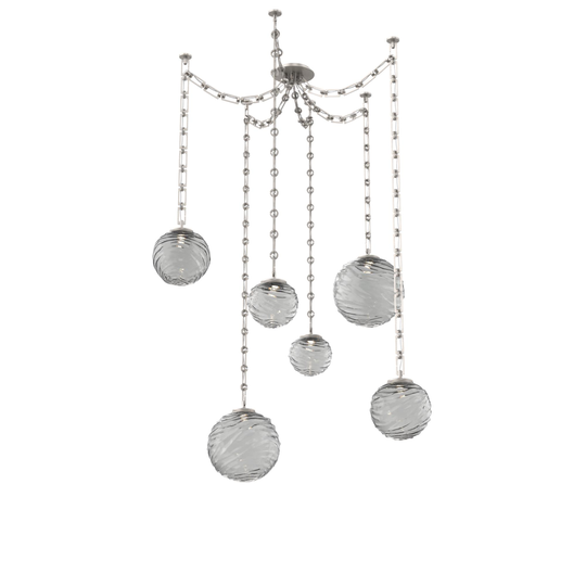 Levi Wilson Gaia 19 Inch Multi Pendant Light by Hammerton Studio