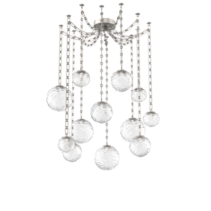 Levi Wilson Gaia 19 Inch Multi Pendant Light by Hammerton Studio