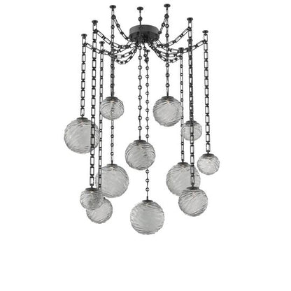 Levi Wilson Gaia 19 Inch Multi Pendant Light by Hammerton Studio