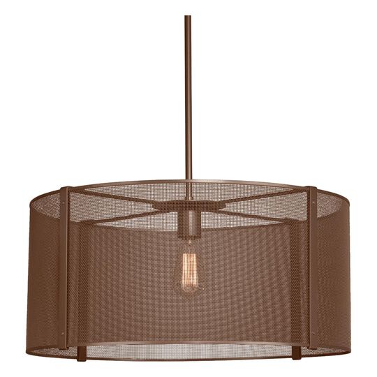 Uptown Mesh 24 Inch Large Pendant by Hammerton Studio