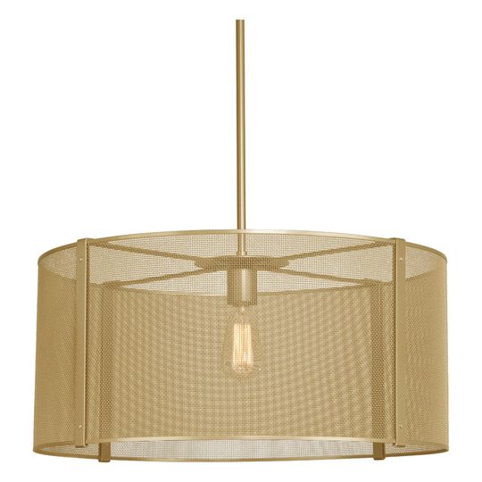 Uptown Mesh 24 Inch Large Pendant by Hammerton Studio