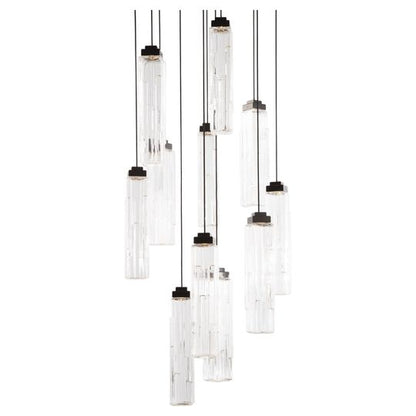 Ledgestone 34 Inch 11 Light Multi Light Pendant by Hammerton Studio