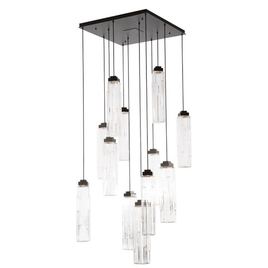 Ledgestone 32 Inch 12 Light Multi Light Pendant by Hammerton Studio
