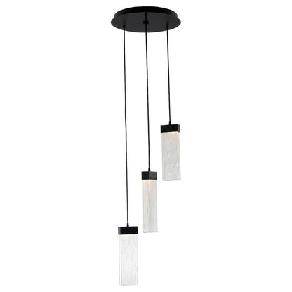 Parallel 16 Inch 3 Light LED Multi Light Pendant by Hammerton Studio