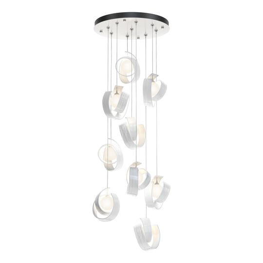 Riza 21 Inch 9 Light Multi Light Pendant by Hubbardton Forge
