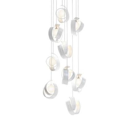 Riza 21 Inch 9 Light Multi Light Pendant by Hubbardton Forge