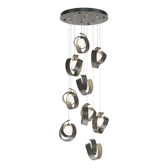 Riza 21 Inch 9 Light Multi Light Pendant by Hubbardton Forge