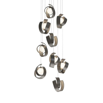 Riza 21 Inch 9 Light Multi Light Pendant by Hubbardton Forge