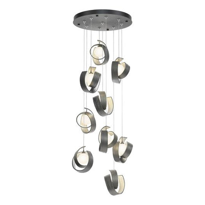 Riza 21 Inch 9 Light Multi Light Pendant by Hubbardton Forge
