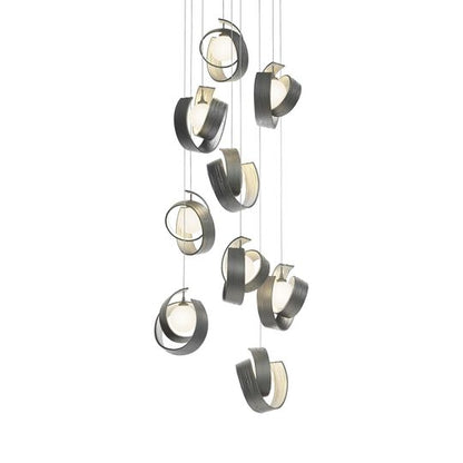 Riza 21 Inch 9 Light Multi Light Pendant by Hubbardton Forge