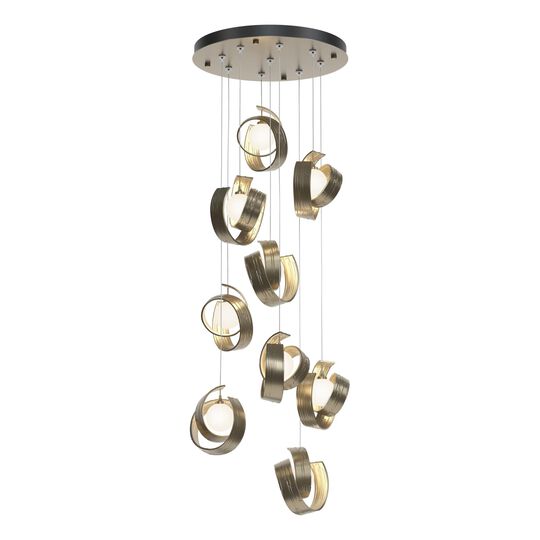 Riza 21 Inch 9 Light Multi Light Pendant by Hubbardton Forge