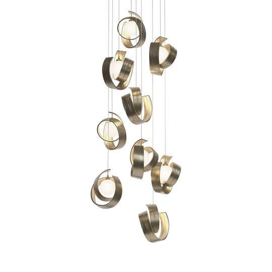 Riza 21 Inch 9 Light Multi Light Pendant by Hubbardton Forge