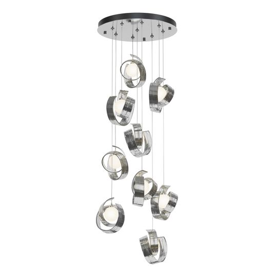 Riza 21 Inch 9 Light Multi Light Pendant by Hubbardton Forge