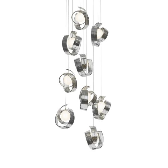 Riza 21 Inch 9 Light Multi Light Pendant by Hubbardton Forge