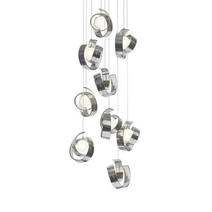 Riza 21 Inch 9 Light Multi Light Pendant by Hubbardton Forge