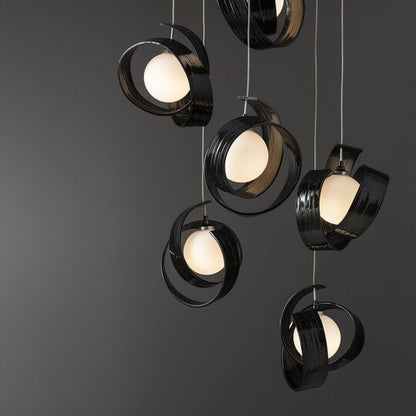 Riza 21 Inch 9 Light Multi Light Pendant by Hubbardton Forge