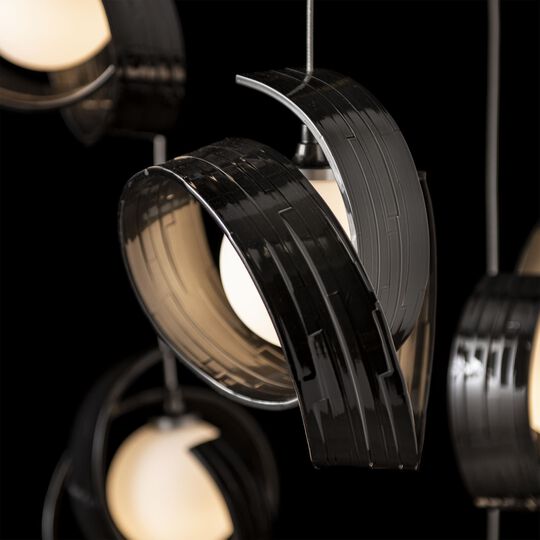 Riza 21 Inch 9 Light Multi Light Pendant by Hubbardton Forge