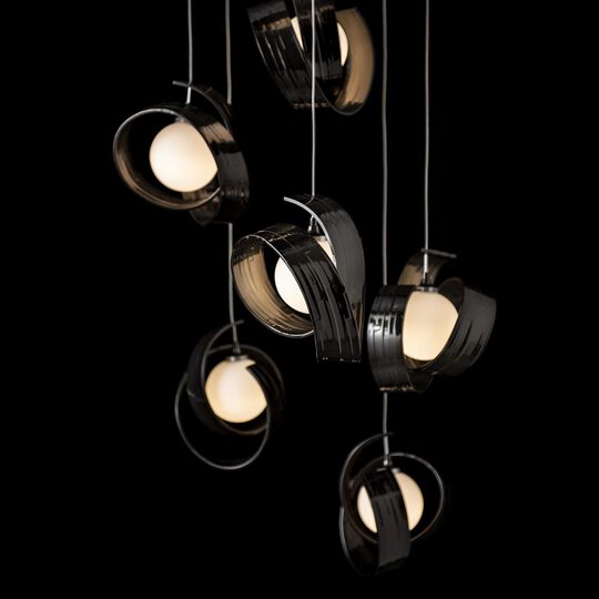Riza 21 Inch 9 Light Multi Light Pendant by Hubbardton Forge