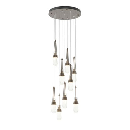 Link 21 Inch Multi Light Pendant by Hubbardton Forge