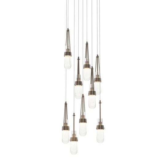 Link 21 Inch Multi Light Pendant by Hubbardton Forge