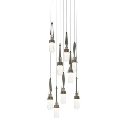 Link 21 Inch Multi Light Pendant by Hubbardton Forge