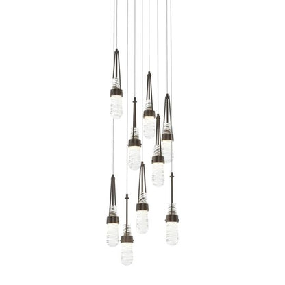 Link 21 Inch Multi Light Pendant by Hubbardton Forge