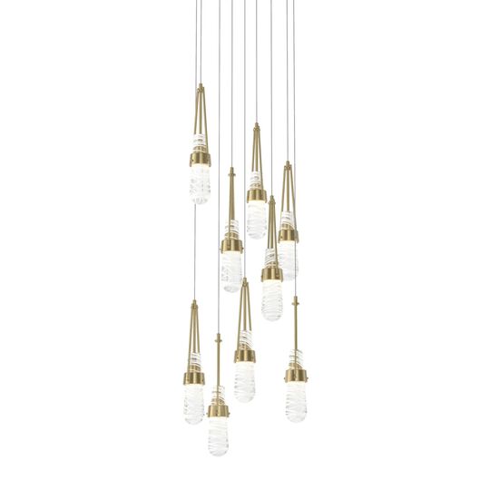 Link 21 Inch Multi Light Pendant by Hubbardton Forge