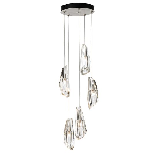 Luma 14 Inch 5 Light Multi Light Pendant by Hubbardton Forge