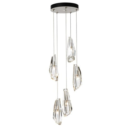 Luma 14 Inch 5 Light Multi Light Pendant by Hubbardton Forge