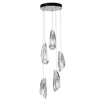 Luma 14 Inch 5 Light Multi Light Pendant by Hubbardton Forge