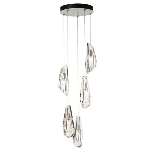 Luma 14 Inch 5 Light Multi Light Pendant by Hubbardton Forge