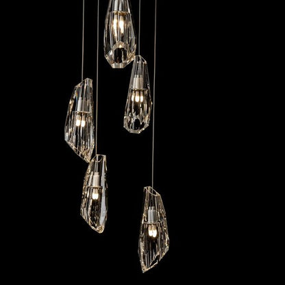 Luma 14 Inch 5 Light Multi Light Pendant by Hubbardton Forge