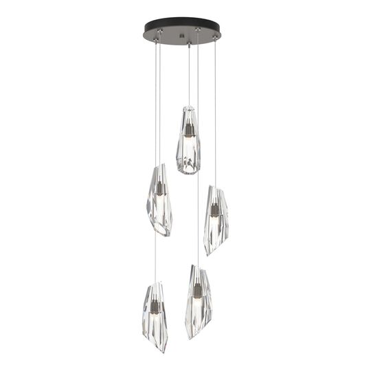 Luma 14 Inch 5 Light Multi Light Pendant by Hubbardton Forge