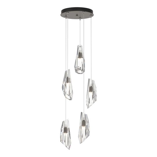 Luma 14 Inch 5 Light Multi Light Pendant by Hubbardton Forge