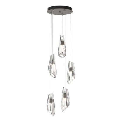 Luma 14 Inch 5 Light Multi Light Pendant by Hubbardton Forge