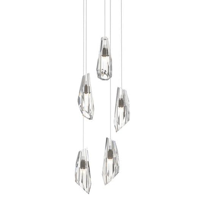 Luma 14 Inch 5 Light Multi Light Pendant by Hubbardton Forge