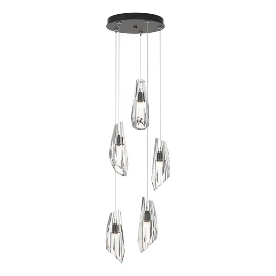Luma 14 Inch 5 Light Multi Light Pendant by Hubbardton Forge