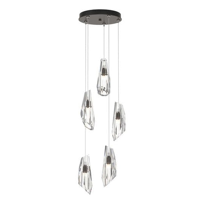 Luma 14 Inch 5 Light Multi Light Pendant by Hubbardton Forge