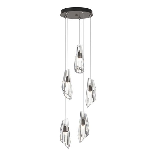 Luma 14 Inch 5 Light Multi Light Pendant by Hubbardton Forge