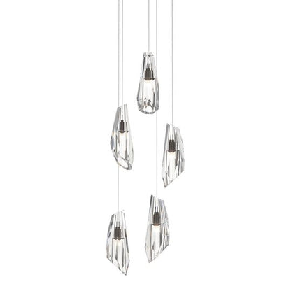 Luma 14 Inch 5 Light Multi Light Pendant by Hubbardton Forge