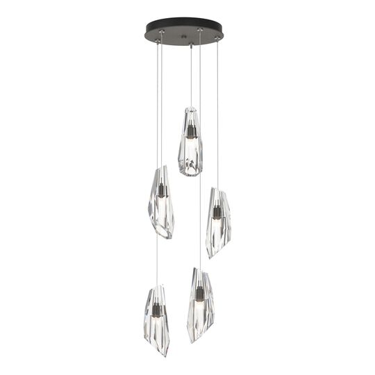 Luma 14 Inch 5 Light Multi Light Pendant by Hubbardton Forge
