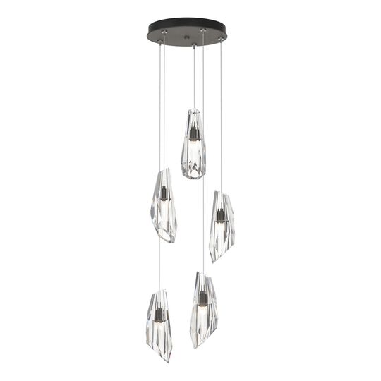 Luma 14 Inch 5 Light Multi Light Pendant by Hubbardton Forge