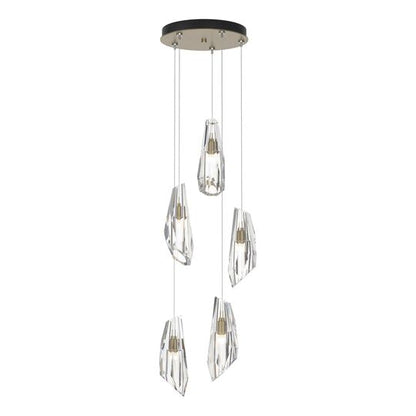 Luma 14 Inch 5 Light Multi Light Pendant by Hubbardton Forge
