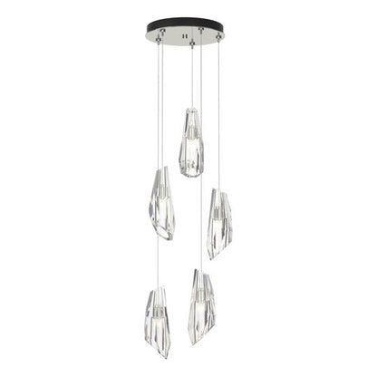 Luma 14 Inch 5 Light Multi Light Pendant by Hubbardton Forge
