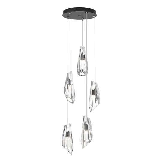Luma 14 Inch 5 Light Multi Light Pendant by Hubbardton Forge