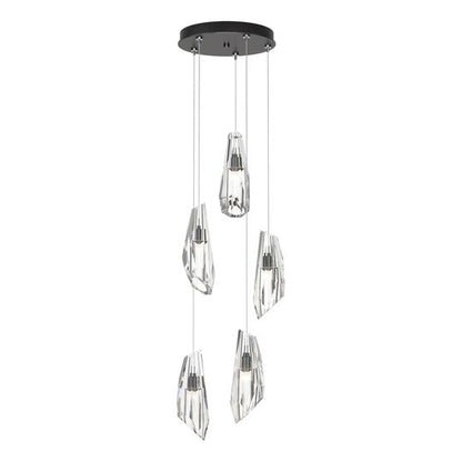 Luma 14 Inch 5 Light Multi Light Pendant by Hubbardton Forge